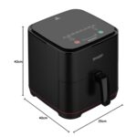 Sharp 5 Liters Air Fryer, 8 Cook Menus, 1450 Watts, Color Black Model – KF-AF50RT-K3 – 1 Year Warranty. - Image 4