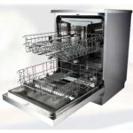 Sharp Free Standing Dishwasher, 8 Programs, 14 Place Settings, 3 Layered, Color Silver Model – QW-MA814-SS3 – 1 Year Warranty. - Image 3