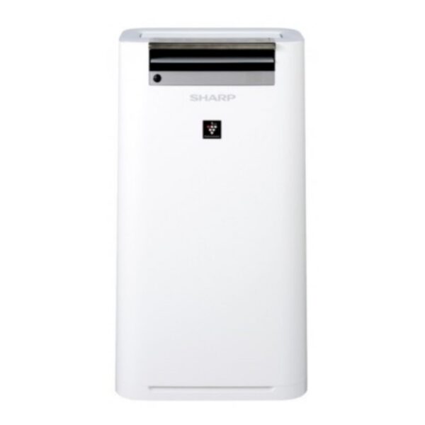 Sharp 2X1 Air Purifier + Humidifier,  Patent PlasmaclUSter Technology, Color White Model – KC-G50SA-W – 1 Year Warranty.
