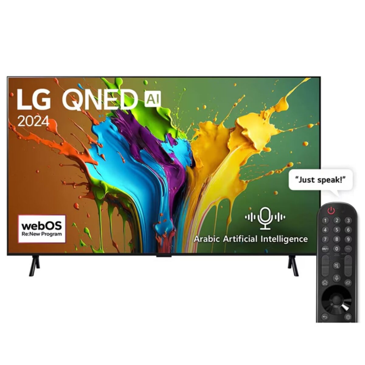 LG 98 Inch QNED 4K Smart TV, QNED89 Series, AI Magic Remote, HDR10, webOS24, Color Black (2024) Model – 98QNED89T6A – 1 Year Warranty. - Image 1