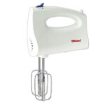 Nobel Hand Blender, 250W, 3-Speed, Chromed Beaters, Dough Hooks, Color White Model – NHB25 – 1 Year Warranty.