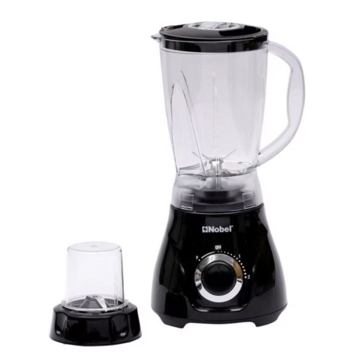 NOBEL 1.7 Liters Blender and Mixer, 400W, Color Black Model – NB214E – 1 Year Warranty. - Image 1