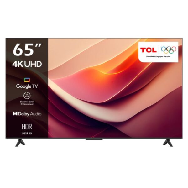 TCL 65 Inch Smart LED TV, 4K Ultra HD, Google TV, P69B Series, Metallic Bezel-less, Color Black Model – 65P69B – 1 Year Warranty.