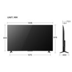 TCL 65 Inch Smart LED TV, 4K Ultra HD, Google TV, P69B Series, Metallic Bezel-less, Color Black Model – 65P69B – 1 Year Warranty. - Image 5