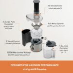 Panasonic 3 in 1 Juicer Blender, 1000 W, Glass Blender, Color Black Model – MJ-CB800STN – 1 Year Brand Warranty. - Image 3
