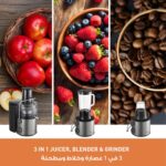 Panasonic 3 in 1 Juicer Blender, 1000 W, Glass Blender, Color Black Model – MJ-CB800STN – 1 Year Brand Warranty. - Image 5