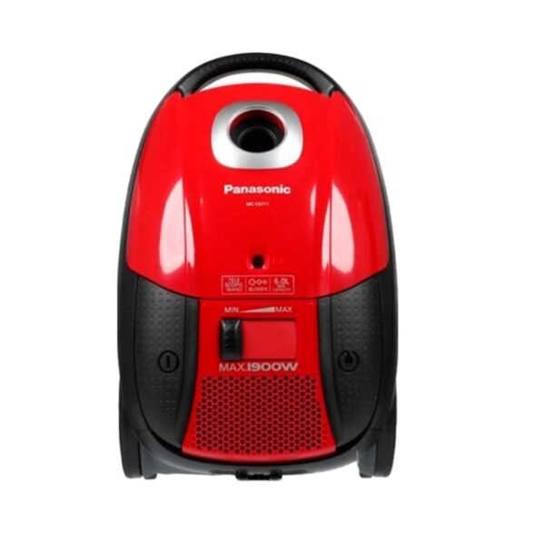 Panasonic Bagless Vacuum Cleaner, 1900 W, Color Red/Black Model – MC-CG711R149 – 1 Year Brand Warranty.