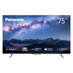 Panasonic 75 Inch LED, 4K Display, Google TV, HDR, 60HZ, Chromecast Built-In, Color Black Model – 75MX740M – 1 Year Warranty