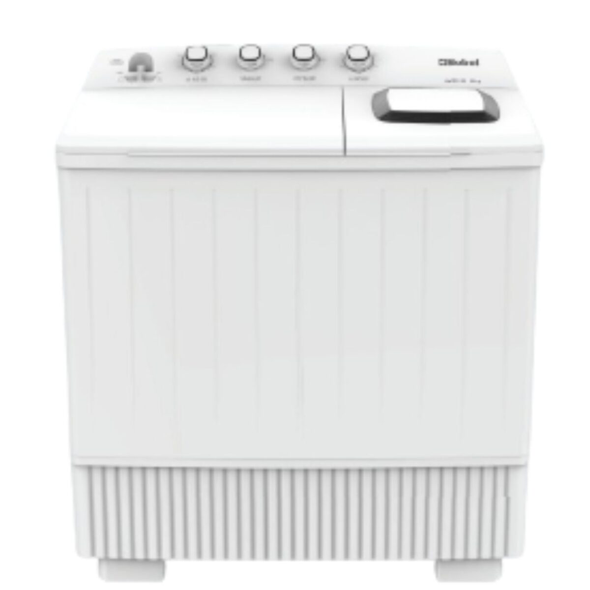 Nobel 28 KG Twin Tub Washing Machine, 4 Knob Control, Color White Model – NWM3100 – 1 Year Warranty. - Image 1