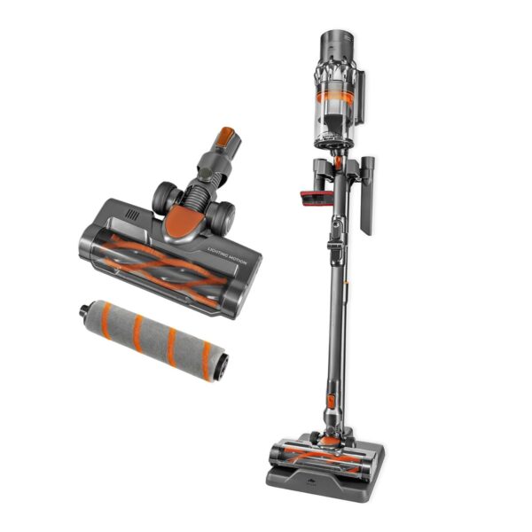 MILLEN Cordless Stick Vacuum Cleaner, BLDC Inverter Motor, 450W, Color Grey Model – MVCS7073 – 1 Year Warranty.