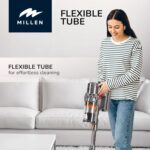 MILLEN Cordless Stick Vacuum Cleaner, BLDC Inverter Motor, 450W, Color Grey Model – MVCS7073 – 1 Year Warranty. - Image 3