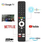 TuTu 65 Inch Smart TV, 4K UHD Google TV, Bezelless Design, Voice Control, Screen Projection, Dolyby Audio, Color Black Model – G65QU – 1 Year Warranty. - Image 5