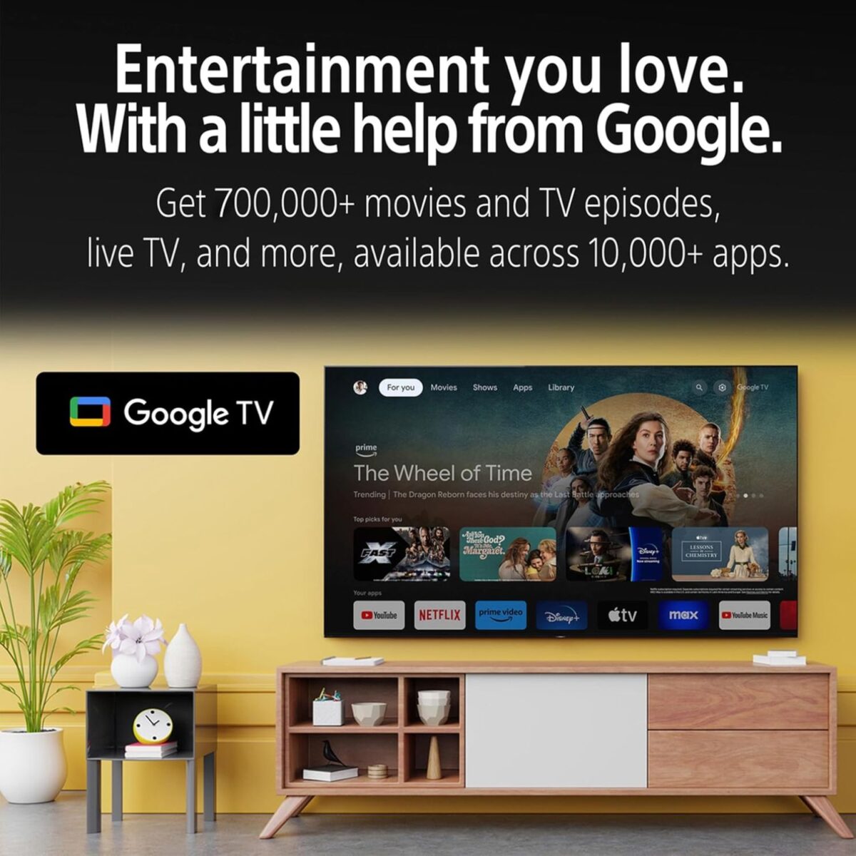 Sony 77 Inch Smart TV, BRAVIA 8 Series, XR-OLED, XR Processor, Exclusive Features For PS5 Gaming, 4K HDR, Dolby Vision, Color Black Model – K-77XR80 – 1 Year Warranty - Image 2
