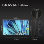 Sony 65 Inch 4K HDR Smart TV, BRAVIA 3 Series, Google TV, Dolby Vision Atmos, Color Black 2024 Model – K-65S30 – 1 Year Warranty - Image 6