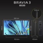 Sony 85 Inch 4K HDR Smart TV, BRAVIA 3 Series, Google TV, Dolby Vision Atmos, Color Black 2024 Model – K-85S30 – 1 Year Warranty - Image 5