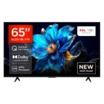 TCL 65 Inch 4K QLED Smart TV, P7K Series, Google TV, Dolby Atmos, Dolby Vision, HDR10+, Color Black Model – 65P7K – 1 Year Warranty.