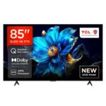 TCL 85 Inch 4K QLED Smart TV, P7K Series, Google TV, Dolby Atmos, Dolby Vision, HDR10+, Color Black Model – 85P7K – 1 Year Warranty.