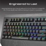 Vertux Tantalum Precision Pro Mechanical Gaming Keyboard - Image 2