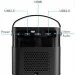 Volto 4k Portable Projector 3D Video Projector Android 9.0 Ray 401-01 - Image 6
