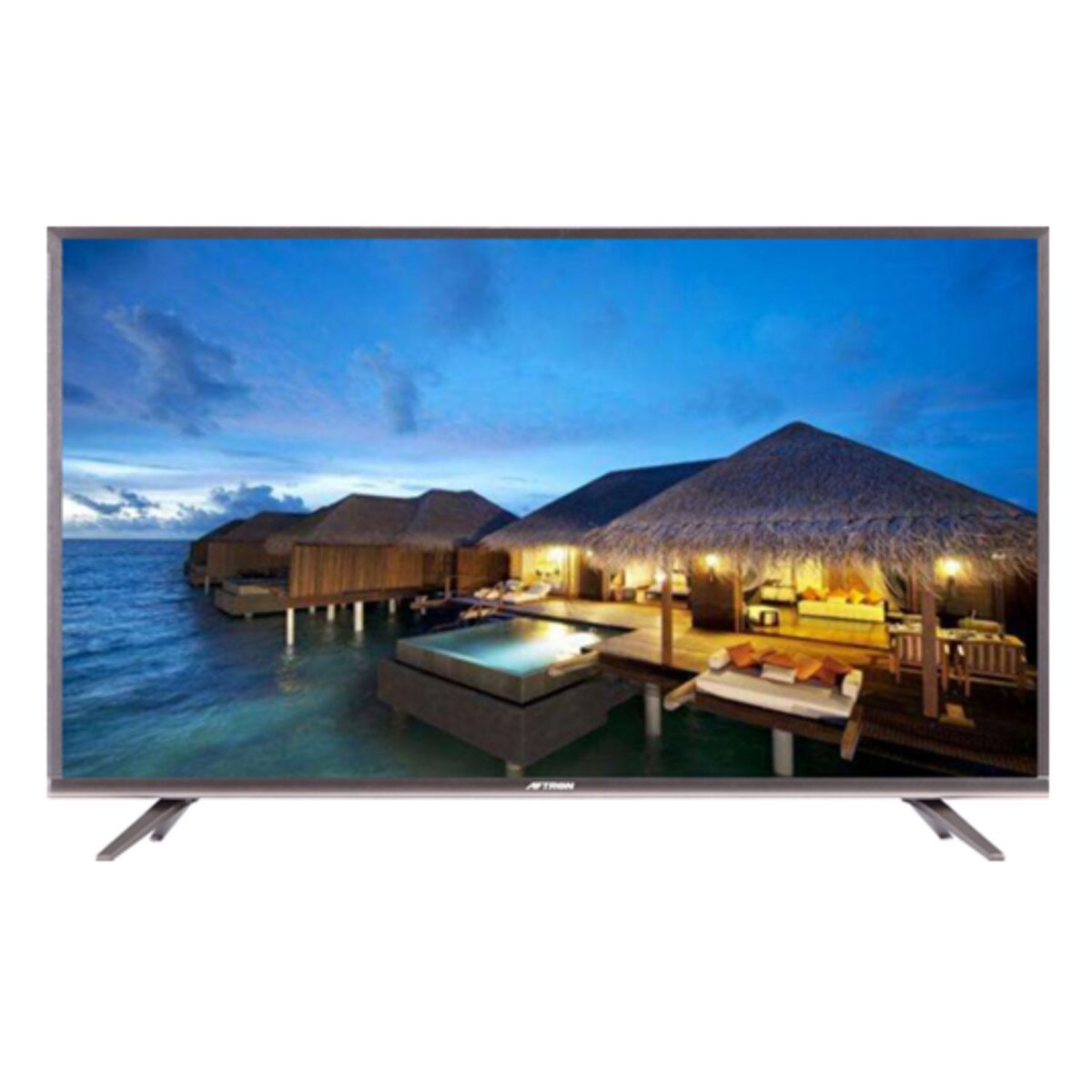 Aftron 65” 4K UHD LED Digital Smart TV Metal body Dynamic Contrast Model – AFLED6504KSMTT2 – 1 Year Warranty - Image 1