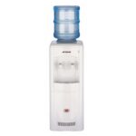 Aftron 2 Tap Top Loading Water Dispenser Free standing Hot and Cold ABS Plastic body Stainless steel tank Fast cooling compressor Color White Model – AFWD5700 – 1 Year Full 5 Years Compressor Warranty. - Image 2