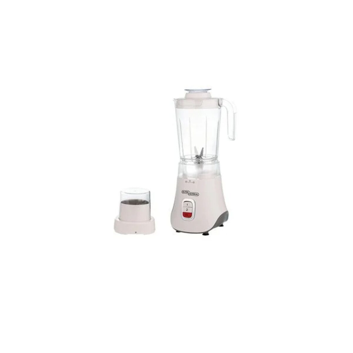 Super General 400W 2 in 1 Blender Grinder Color White Model SGBG58FX | 1 Year Warranty - Image 1