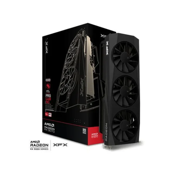 XFX QuickSilver AMD Radeon RX 9070 OC Gaming Edition 16GB GDDR6 Graphics Card- RX-97QICKBB9
