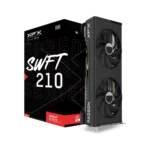 XFX Speedster SWFT210 Radeon RX 7600 XT Core Gaming Graphics Card – RX-76TSWFTFP