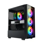 Invenz Gaming PC Intel core I5-13400, RTX 3060, B760M-A, 16GB RAM, 1TB SSD, 500W PSU, ARGB 120mm CPU Air Cooler