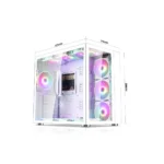 Xander Neptune ATX 7 Fans WCA0016 Towercase, White - Image 2