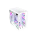 Xander Neptune ATX 7 Fans WCA0016 Towercase, White - Image 4