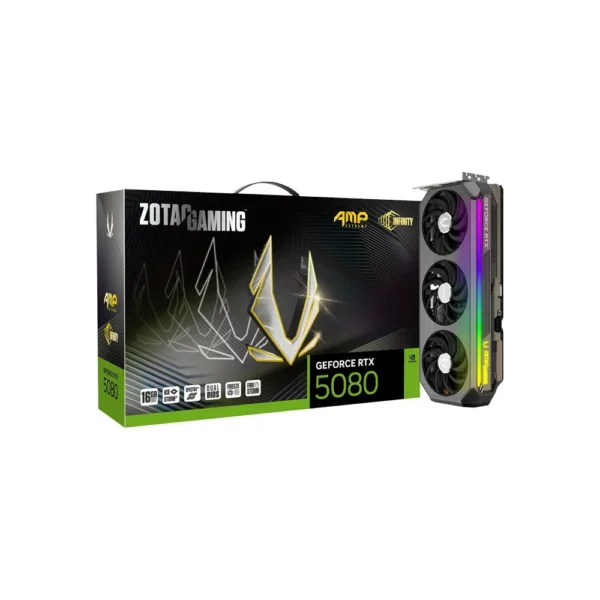 ZOTAC Gaming GeForce RTX 5080 AMP Extreme Infinity 16GB GDDR7 Gaming Graphics Card- ‎ZT-B50800B-10P