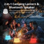 ZTARX Inflatable Solar & USB Powered Color LED Lamp - Image 8