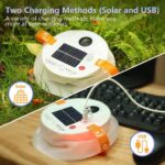 ZTARX Inflatable Solar & USB Powered Color LED Lamp - Image 5