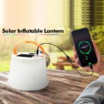 ZTARX Inflatable Solar & USB Powered Color LED Lamp - Image 4