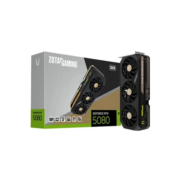 Zotac GAMING GeForce RTX 5080 SOLID 16GB GDDR7 Graphics card- ZT-B50800D-10P