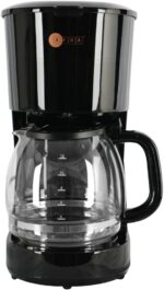 AFRA Japan 1.5 Liters Coffee Maker 750Watt Black Model AF-15750CMKBL | 1 Year Full Warranty - Image 2