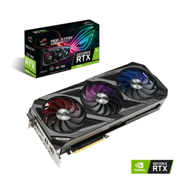 Asus ROG Strix RTX 3070 OC 8G GDDR6 Graphics Card