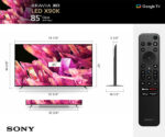 Sony 55 Inch 4K Ultra HD Smart Google TV (X90K Series) Black Model XR-55X90K | 1 Year Full Warranty - Image 4