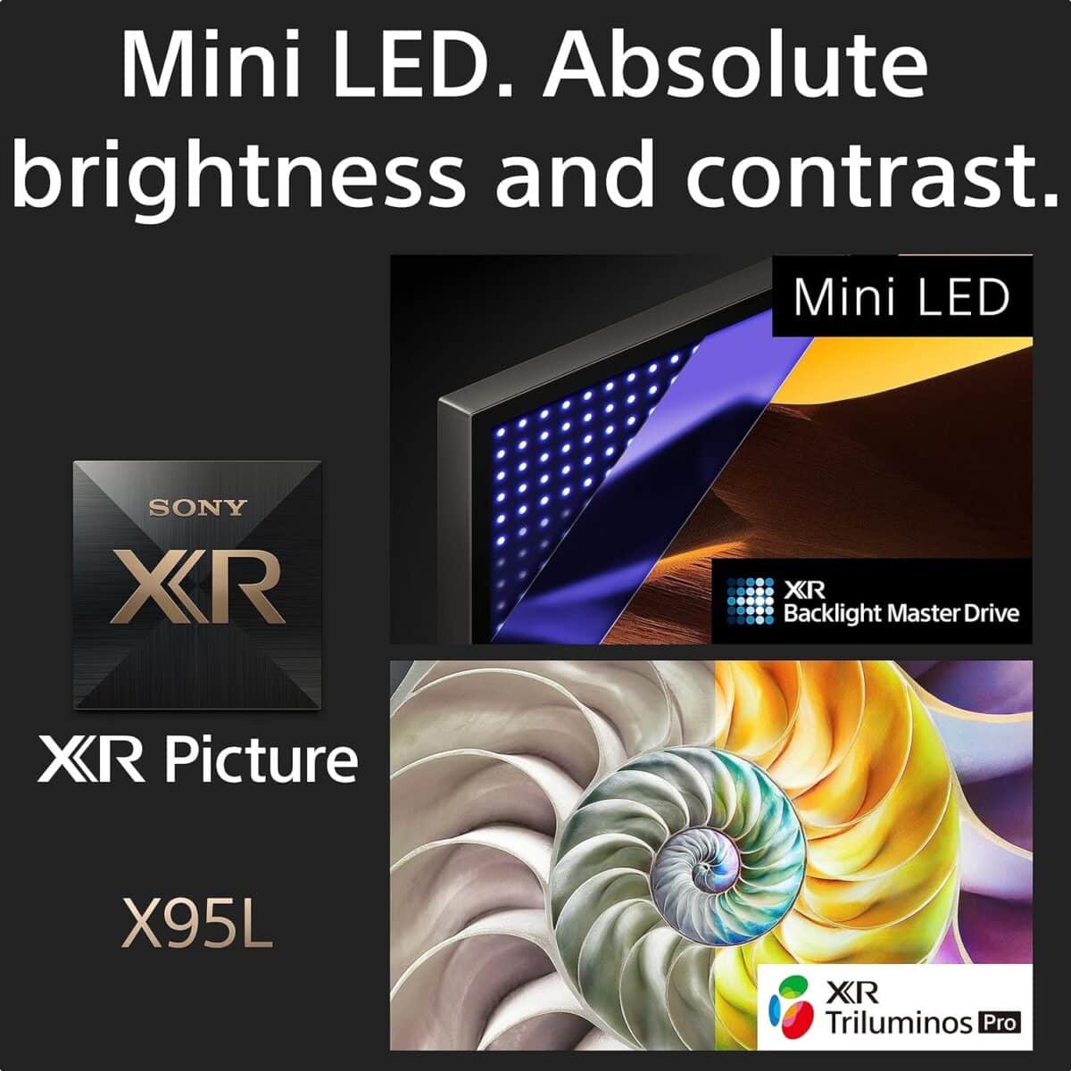 Sony 75 Inch LED 4K UHD Smart Google TV (X95L Series) Black Model XR-75X95L | 1 Year Full Warranty - Image 7
