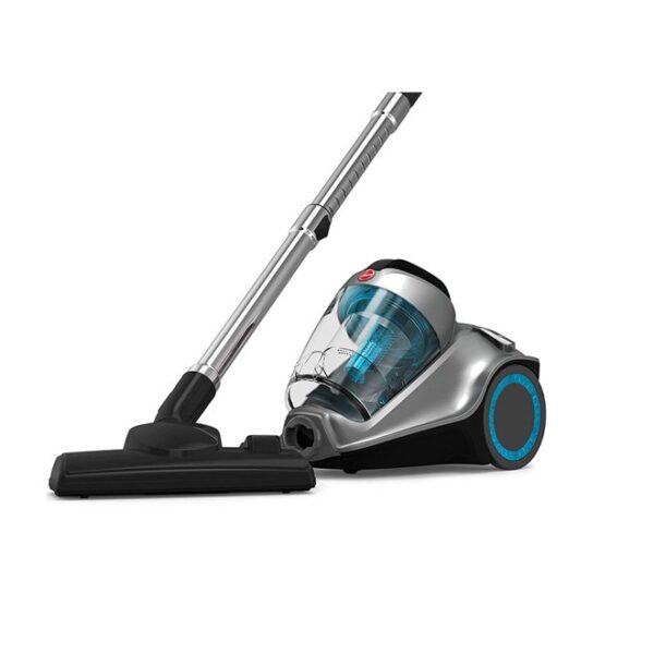 Hoover 2400 Watt Power 7 Bagless Cyclonic corded lightweight Canister Vacuum Cleaner Blue-Silver Model HC84-P7A-ME | 1 Year Full Warranty