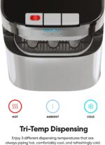 Admiral Bottom Load 3 Tap Water Dispenser, Black/Silver Model – ADWD3BL | 1 Year Full Warranty - Image 2