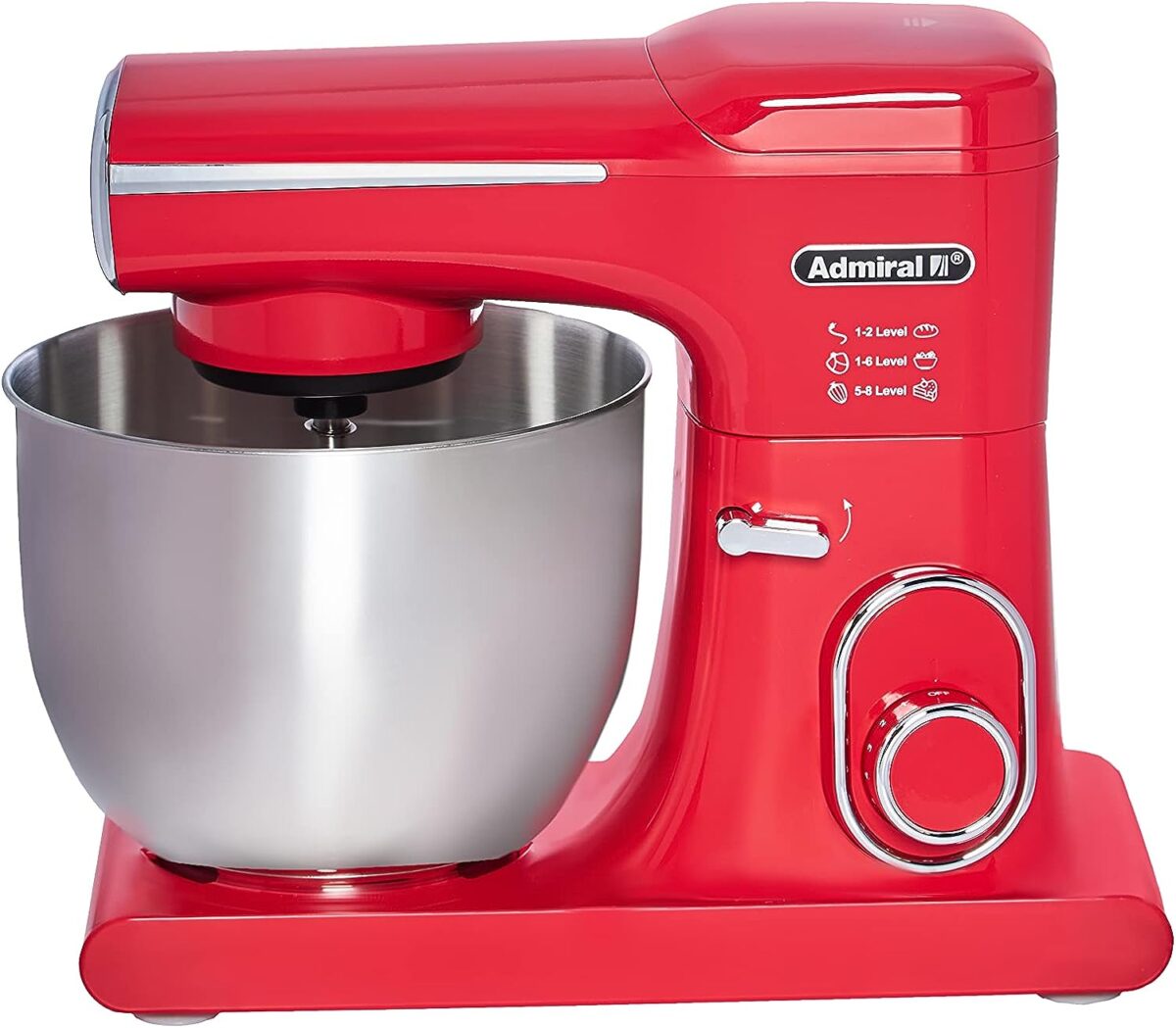 Admiral 7 Liters Stand Mixer, Red Model – ADSM7SS15 | 1 Year Full Warranty - Image 4