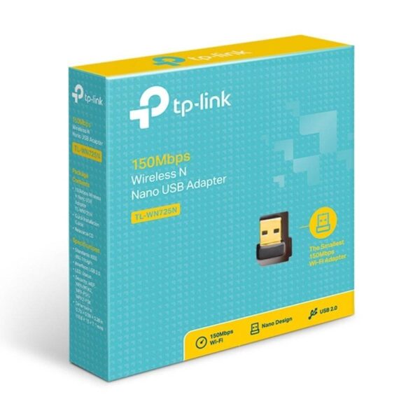 TP-Link 150Mbps Wireless N Nano USB Adapter | TL-WN725N