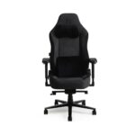 NAVO Apex Chair Soft Fabric Gaming Chair – Carbon Black