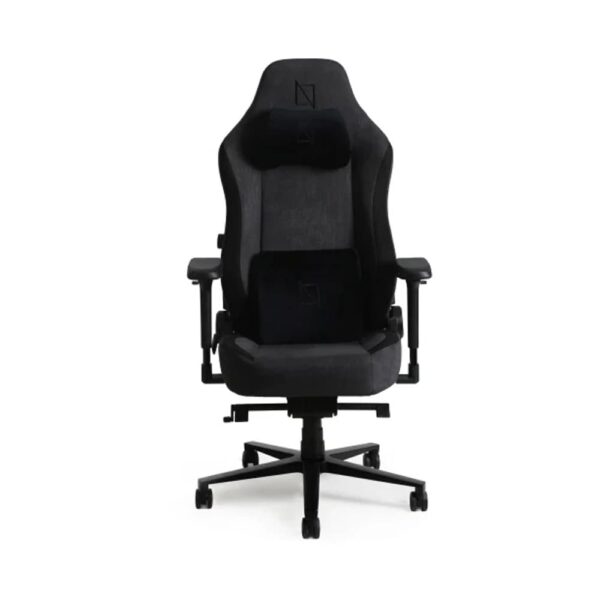 NAVO Apex Chair Soft Fabric Gaming Chair – Carbon Black