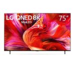 LG 75 Inch QNED 8K Smart TV, QNED95 Series, Cinema Screen Design, HDR WebOS, Smart ThinQ, Color Black Model – 75QNED95VPA – 1 Year Warranty.