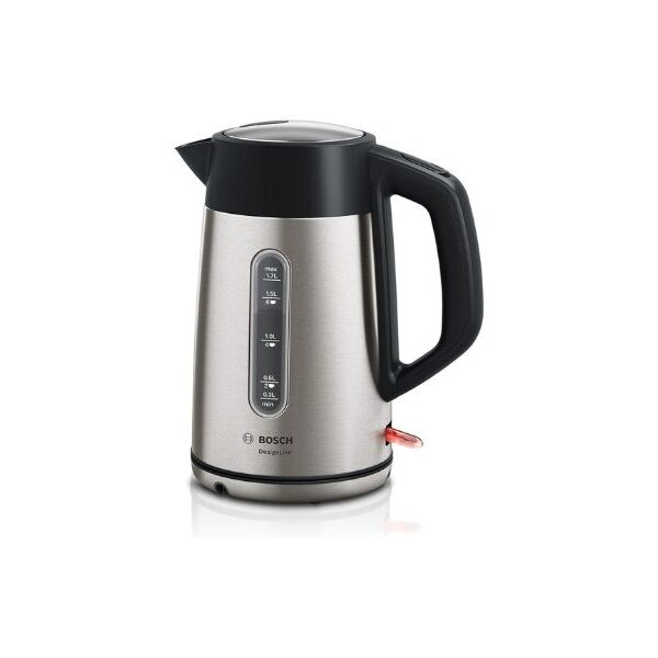 Bosch 1.7 Litres Electric Kettle DesignLine Color Silver Model-TWK4P440GB | 1 Year Brand Warranty.