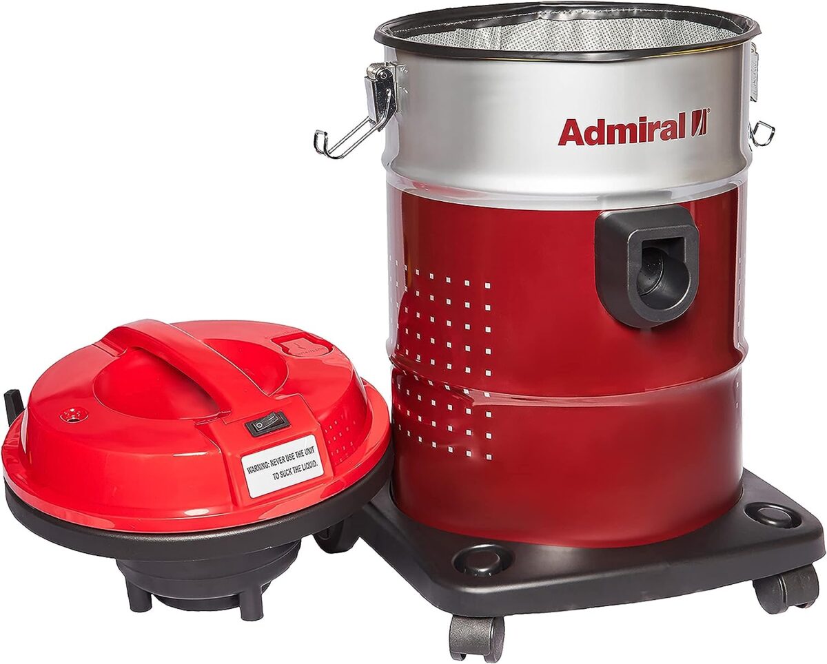 Admiral 18 Liters Drum Vacuum Cleaner, Red/Silver Model – ADVD1816AC | 1 Year Full Warranty - Image 4