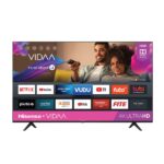 Hisense 58 Inch 4K UHD A6 Series Full Smart TV Color Black Model – 58A61H – 1 Year Warranty.